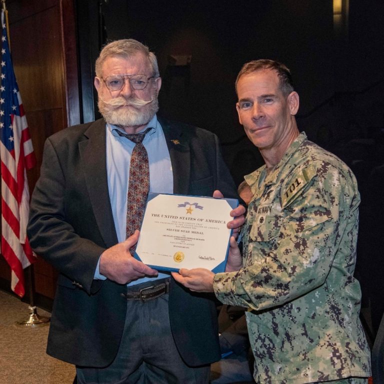 Silver Star Awarded to Naval Special Warfare Legend