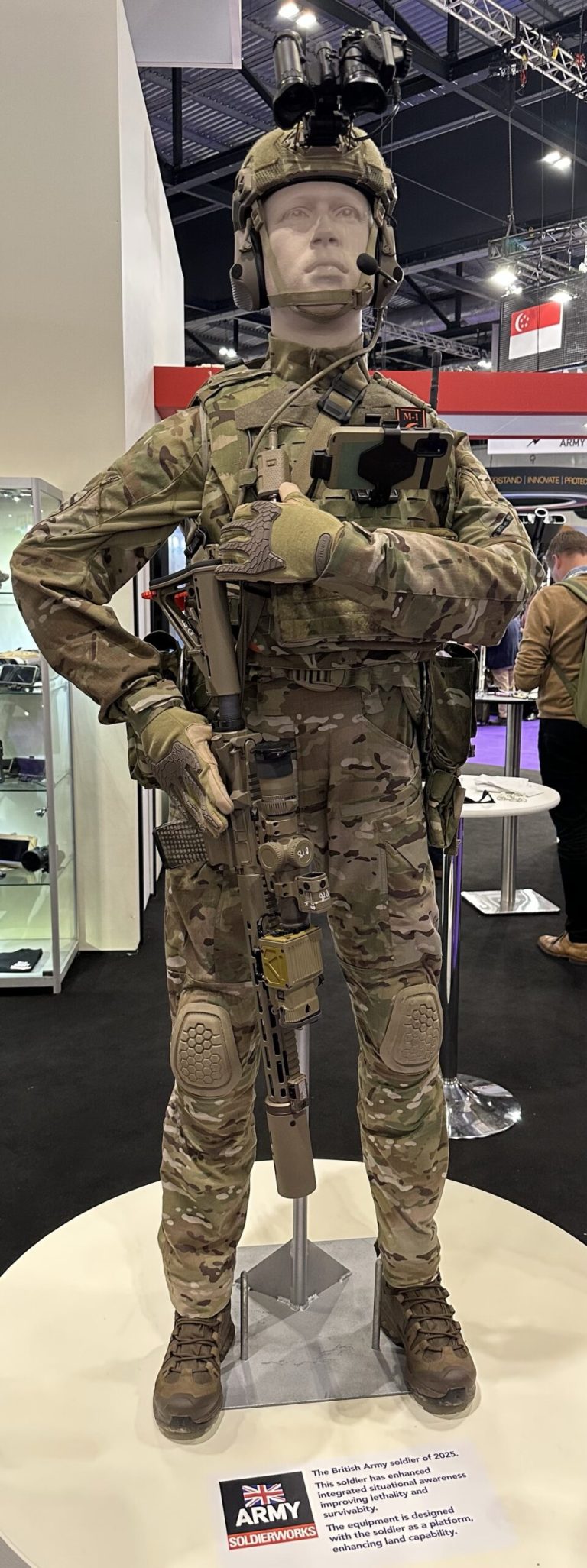 DSEI 23 – British Soldier 2025