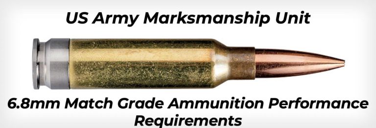 Army Marksmanship Unit Seeks Match Grade 6.8 Ammo