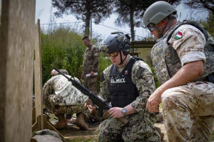 NSA Naples Sailors Make History, Excel at European Shooting Competition