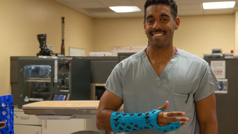 NMCSD Enhances Orthopedic Care with 3-D Printed Waterproof Casts