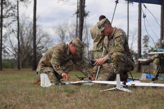 Cyber Soldiers Collaborate on Drone Dominance